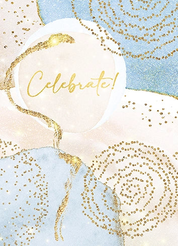 Glittering Holiday Boxed Greeting Cards Set of 12