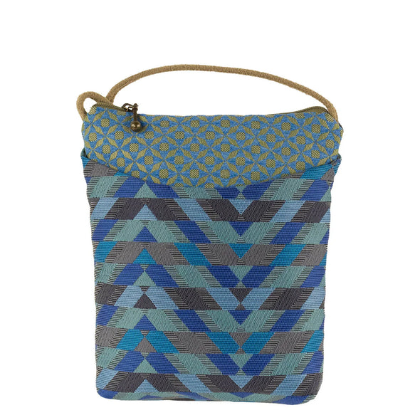 Busy Bee Crossbody in Sierra Blue