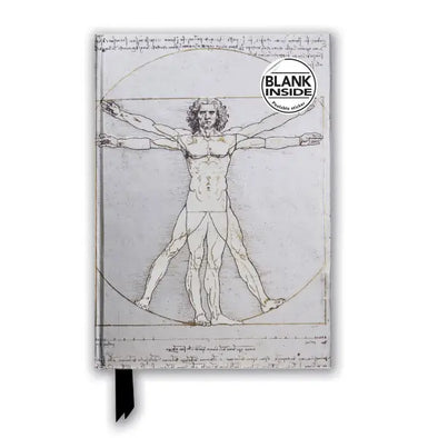 Leonardo Da Vinci: Vitruvian Man Blank Journal