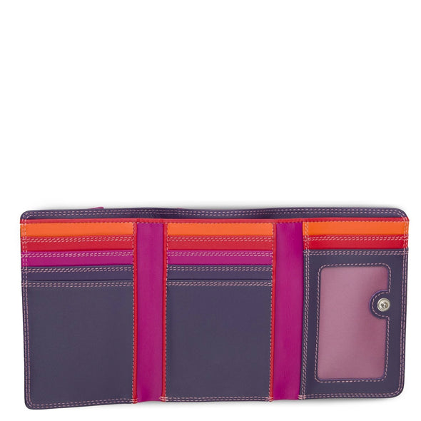 Trifold Purse Wallet in Sangria/Multi