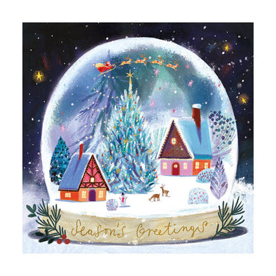 Winter Village Globe Boxed Set of 8