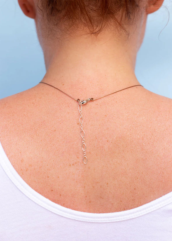 Blue Opal I Love You To The Moon & Back Necklace