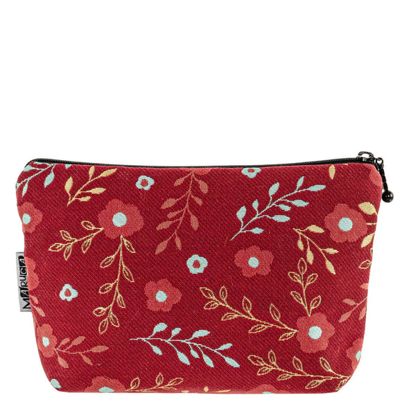 Cosmetic Bag Flora Red