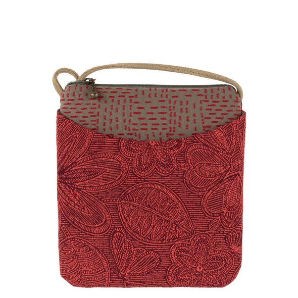 Cupcake Crossbody in Mehndi Red