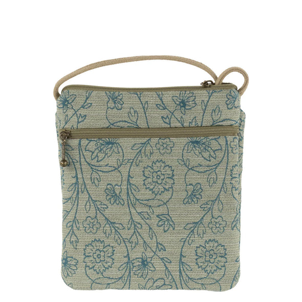 Cupcake Crossbody in Filigree Teal