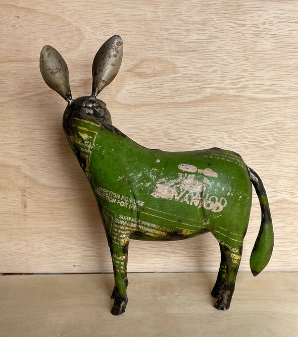 Donkey Large Recycled Metal