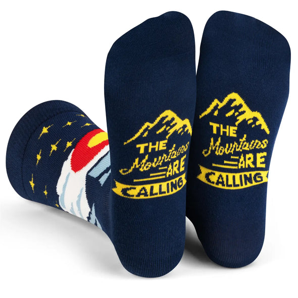 Men's The Mountains Are Calling (Colorado) Socks