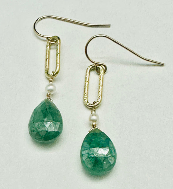 Chrysoprase Earrings