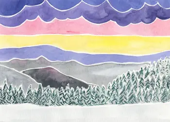 Snow Vibes Boxed Notes Set of 8