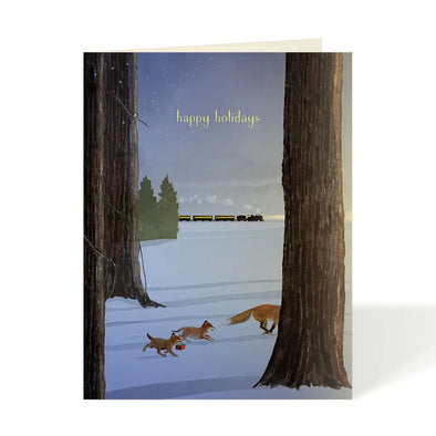 Holiday Express Boxed Holiday Christmas Cards Set of 8