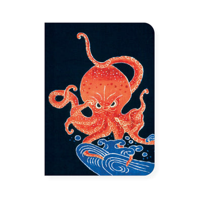 V&A Octopus Curtain Design Mini Notebook