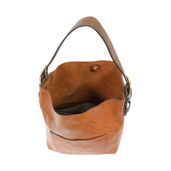Classic Hobo Handbag in Chicory/Coffee