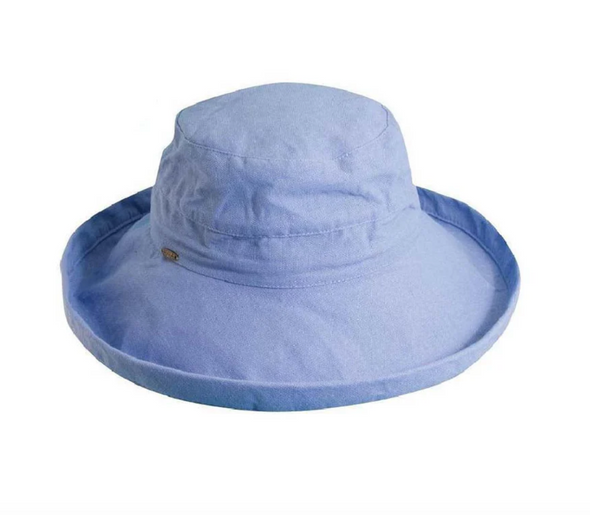 Gianna Sun Protection Hat in Periwinkle