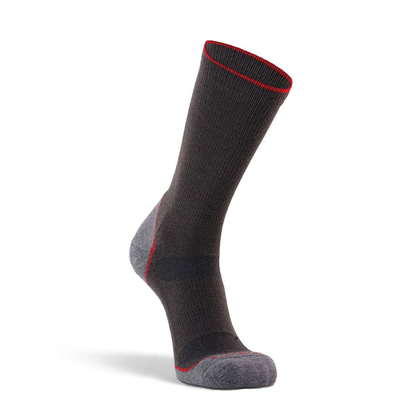 Men's Basecamp 2.0 Lightweight Crew Hiking Sock in Charcoal