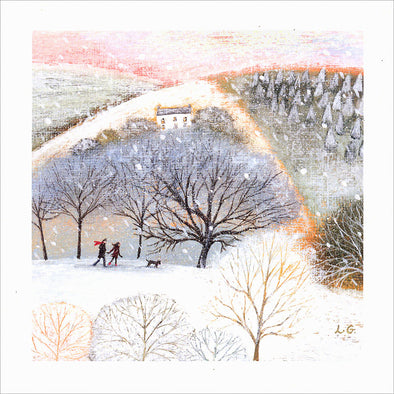 Winter Walkers Boxed Cards Set of 8
