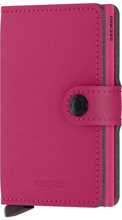 Miniwallet in Yard Powder Fuchsia