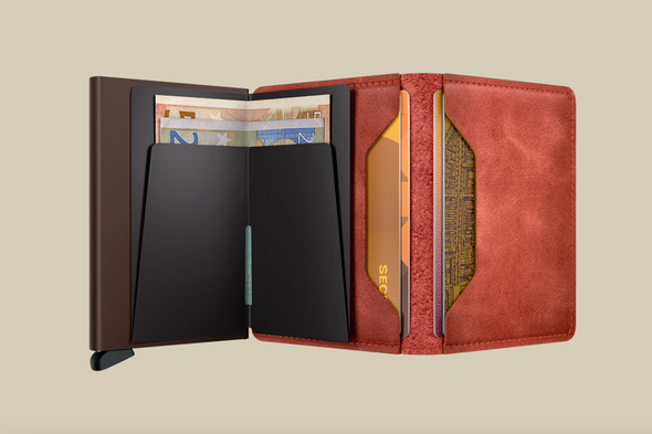 Slimwallet in Vintage Orange