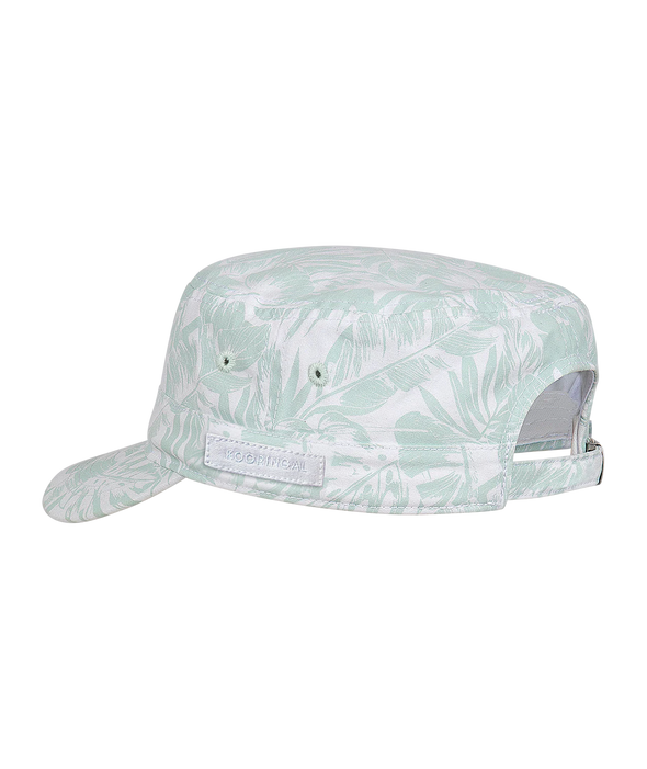Marley Mao Cap in Tropics White