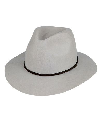 Men's Rajah Mid Brim Fedora in Grey