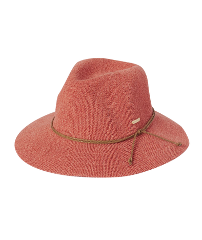 Sadie Sun Protection Hat in Sunset Coral