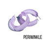 Chandler Hoop Earrings in Periwinkle