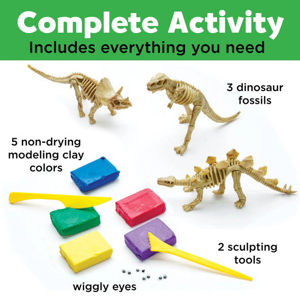 Clay Dino DIY Craft Set