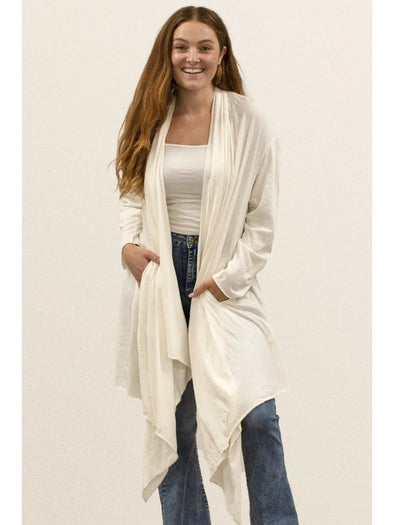 Rocco Knit Jacket in Ivory