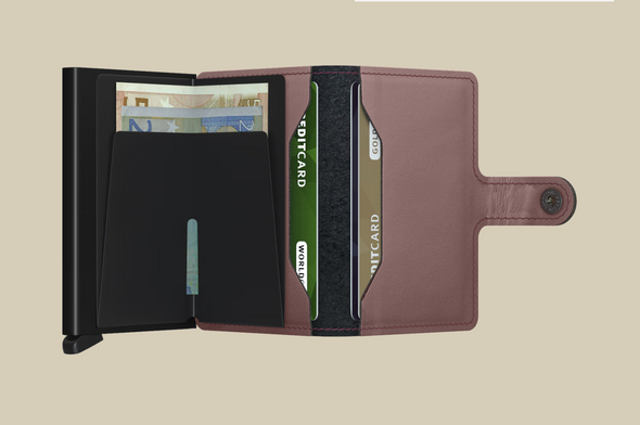 Miniwallet in Matte Rose