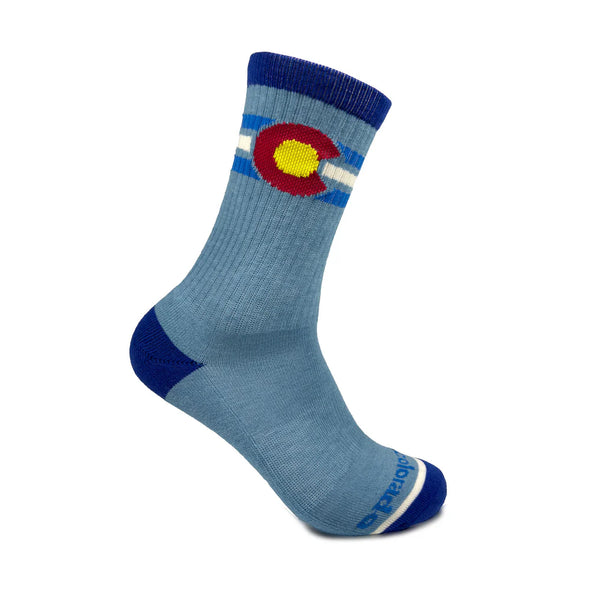 Colorado Bluebird Socks - Large