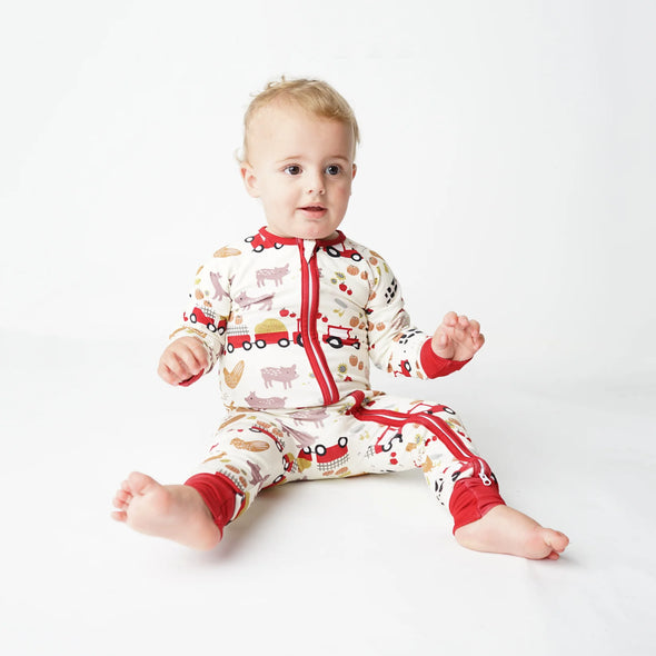 Farm Friends Bamboo Convertible PJs
