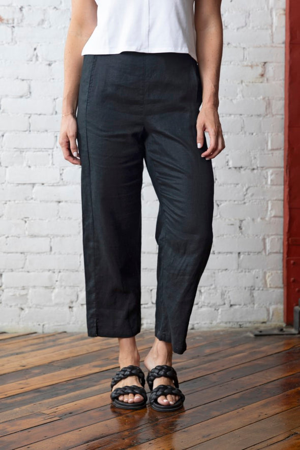 Black Linen Pants
