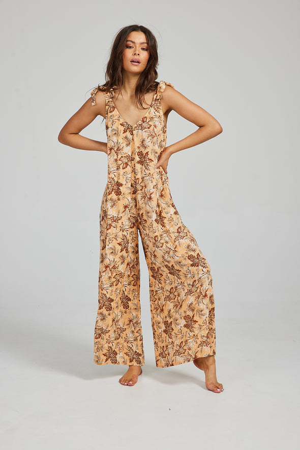 Temple Jumpsuit in Goa Sunset