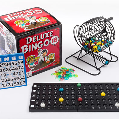 Deluxe Bingo Game Set (18 cards)