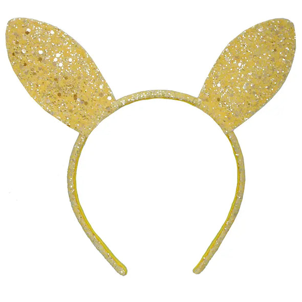 Bunny Ears Headband in Yellow