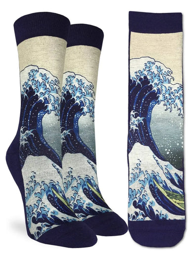 The Great Wave off Kanagawa Socks