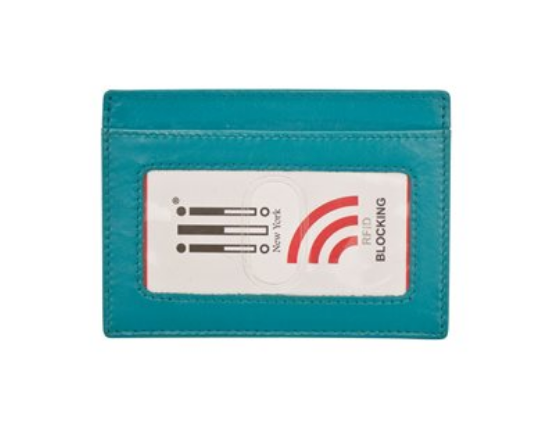 ID/CC Holder with RFID Blocking Lining