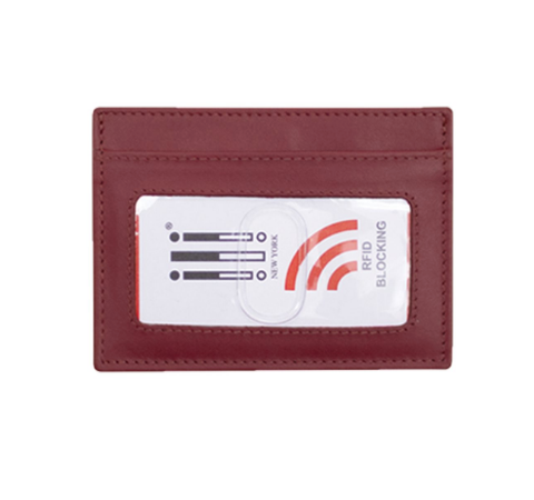 ID/CC Holder with RFID Blocking Lining