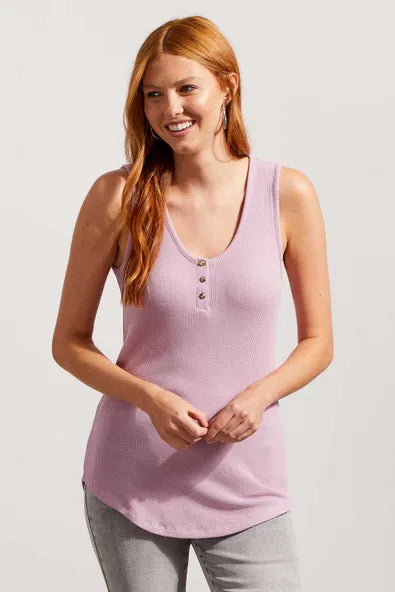 Cami with Button Detail in Lily