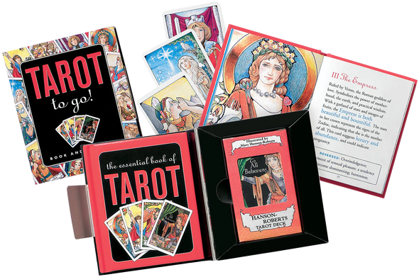 Tarot To Go! Book & Tarot Card Deck Set
