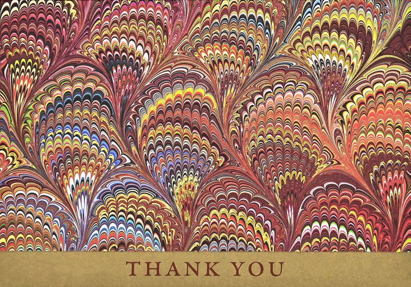 Venetian Thank You Boxed Cards Set of 14