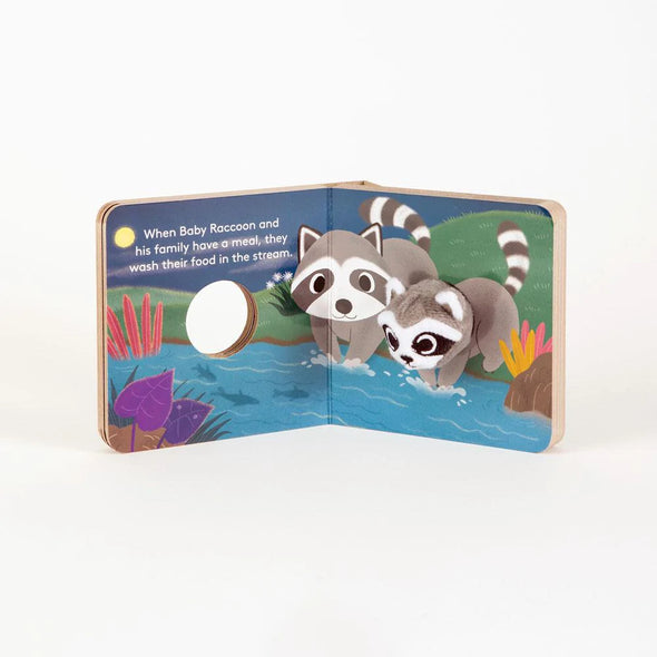 Baby Raccoon: Finger Puppet Book