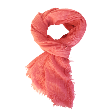 Boho Scarf in Salmon