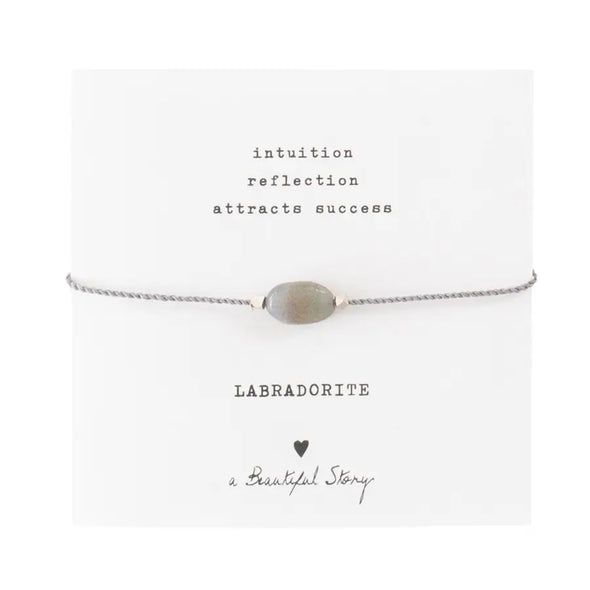 Gemstone Bracelet in Labradorite