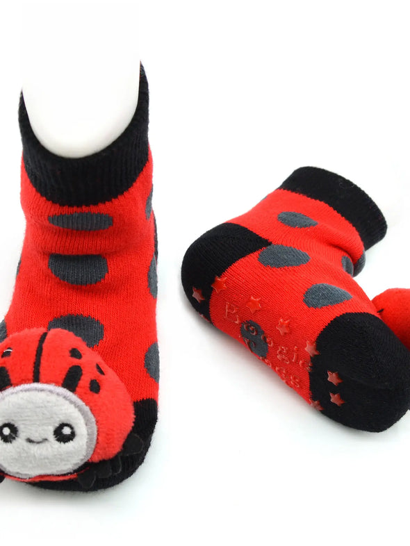 Ladybug Boogie Toes Rattle Socks 0-1Y