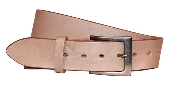 Lato Curved Handmade Leather Belt