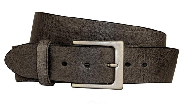 Lato Curved Handmade Leather Belt