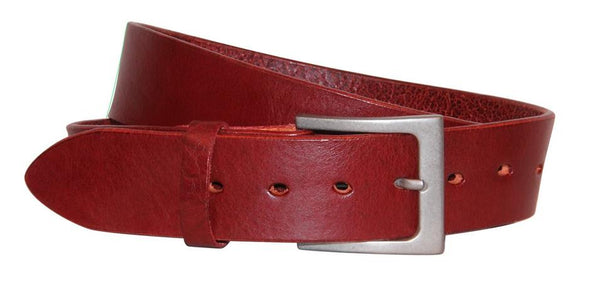 Lato Curved Handmade Leather Belt