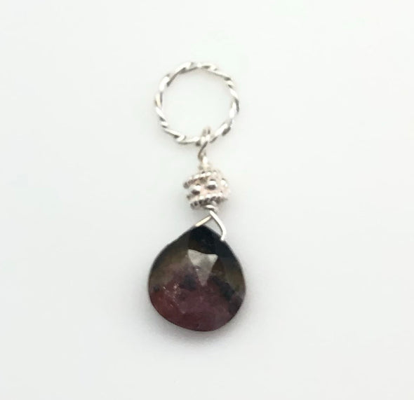 October tourmaline Charm
