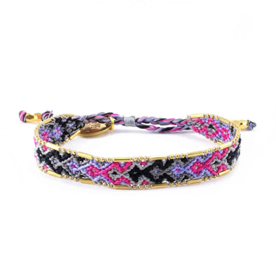 Bali Friendship Bracelet in Galaxy Jupiter