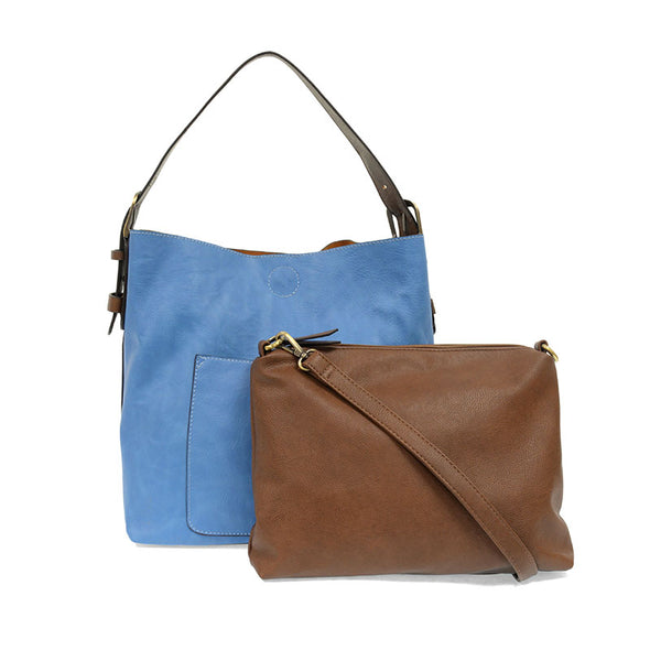 Classic Hobo Handbag with Removable Insert Bag